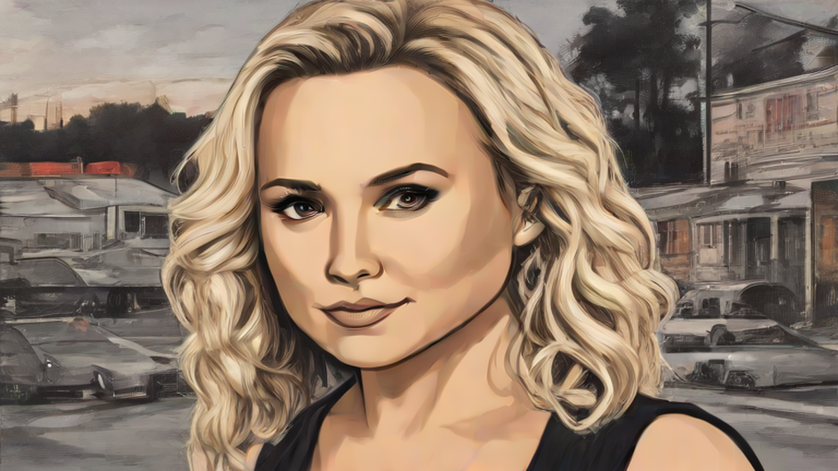 Ilustración editorial sobre sociedad: Muere Hayden Panettiere a los 36 años, actriz de Scream y Nashville