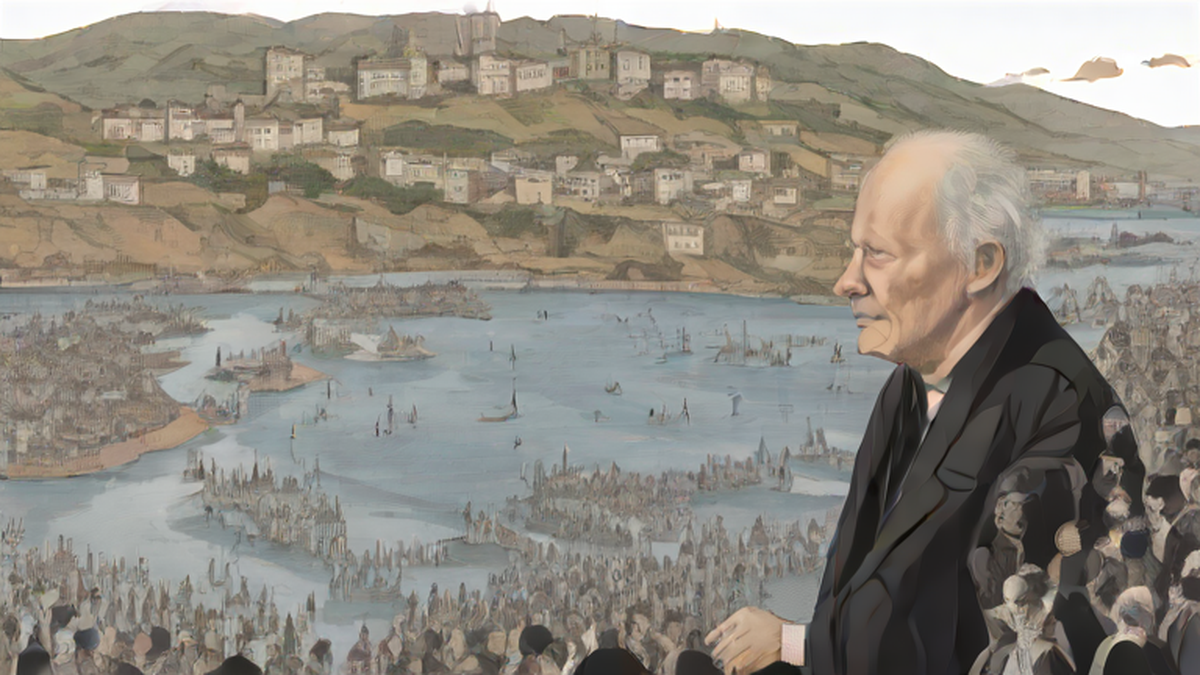 Ilustración editorial sobre cultura: El Premio Donostia para Werner Herzog: un reconocimiento merecido