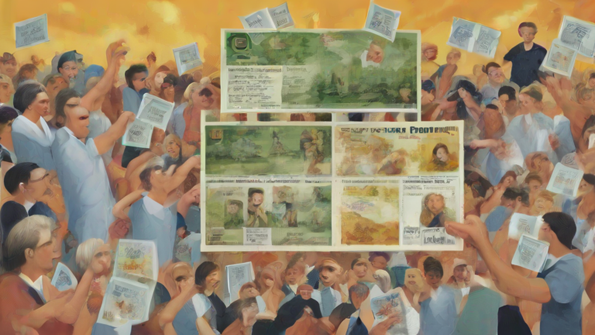 Ilustración editorial sobre sociedad: Lotería Nacional: Comprobar resultados del sorteo del sábado 12 de septiembre