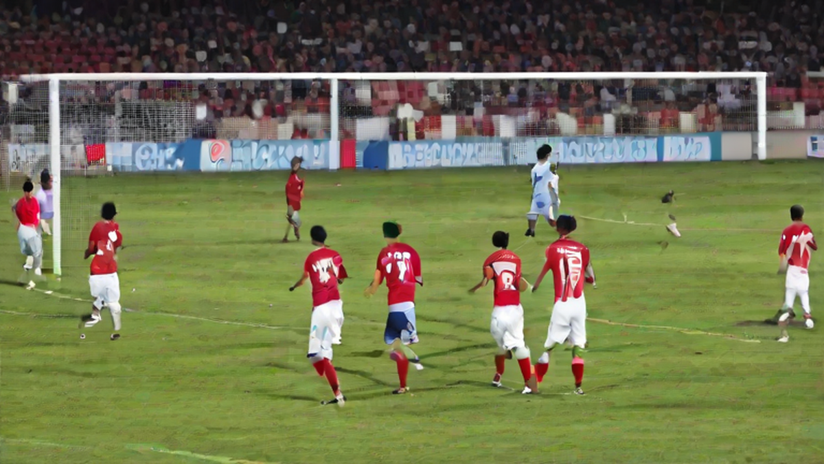 Ilustración editorial sobre deportes: Argentinos Juniors empató con Barracas y sigue en lo más alto